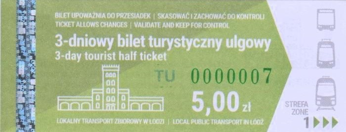 Łódź – 3 dniowy bilet turystyczny już dostępny