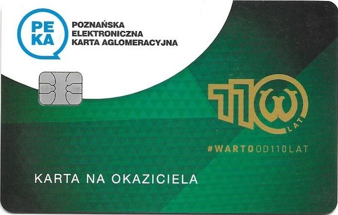 Poznań – okolicznościowe karty PEKA (Lech Poznań i Warta Poznań)