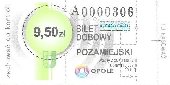 Opole – podwyżka cen biletów od 01.01.2023