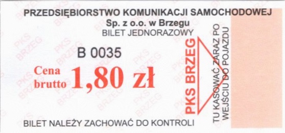 Brzeg i nowości biletowe