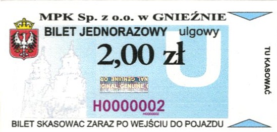 Gniezno – zmiana cennika od 01.02.2025
