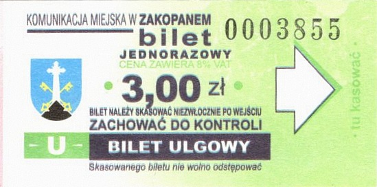 Zakopane – zmiana cen i zasad ulg od 01.04.2025 r.